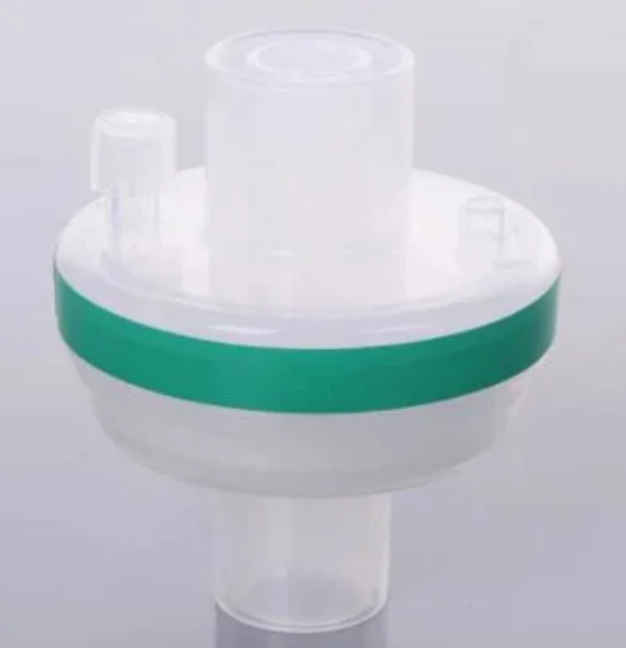 Filtro respiratorio HMEF: una barrera en miniatura que protege el tracto respiratorio