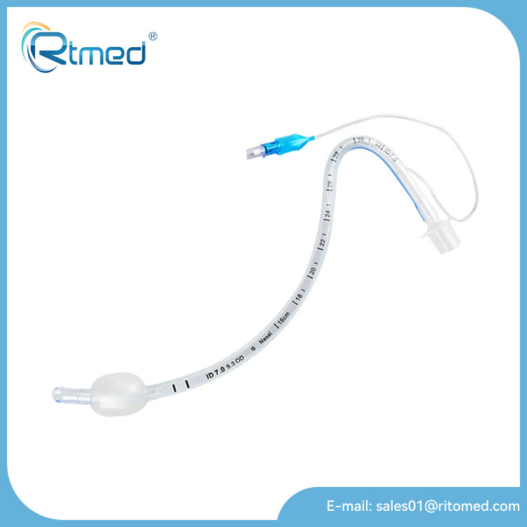 Tubo traqueal nasal con manguito