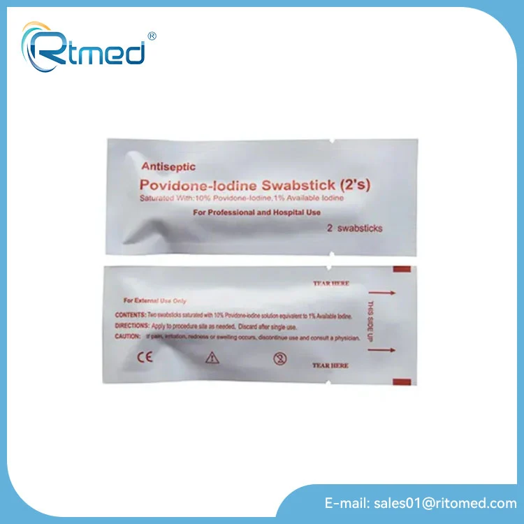 Povidone yodo swabstick