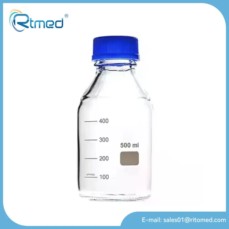 Botella de reactivo